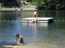 112_1271 * Before John and Kelly left we took the boys for a swim in Canoe Brook Lake. * 2592 x 1944 * (2.9MB)